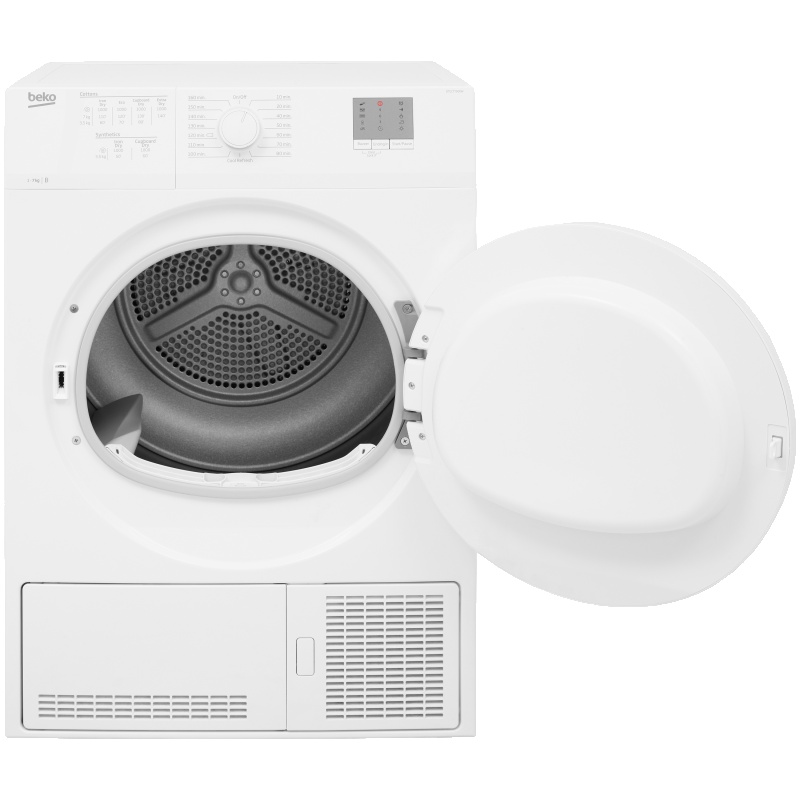 7KG Condenser Tumble Dryer | Beko DTGCT7000W | B-Rated White - Image 3