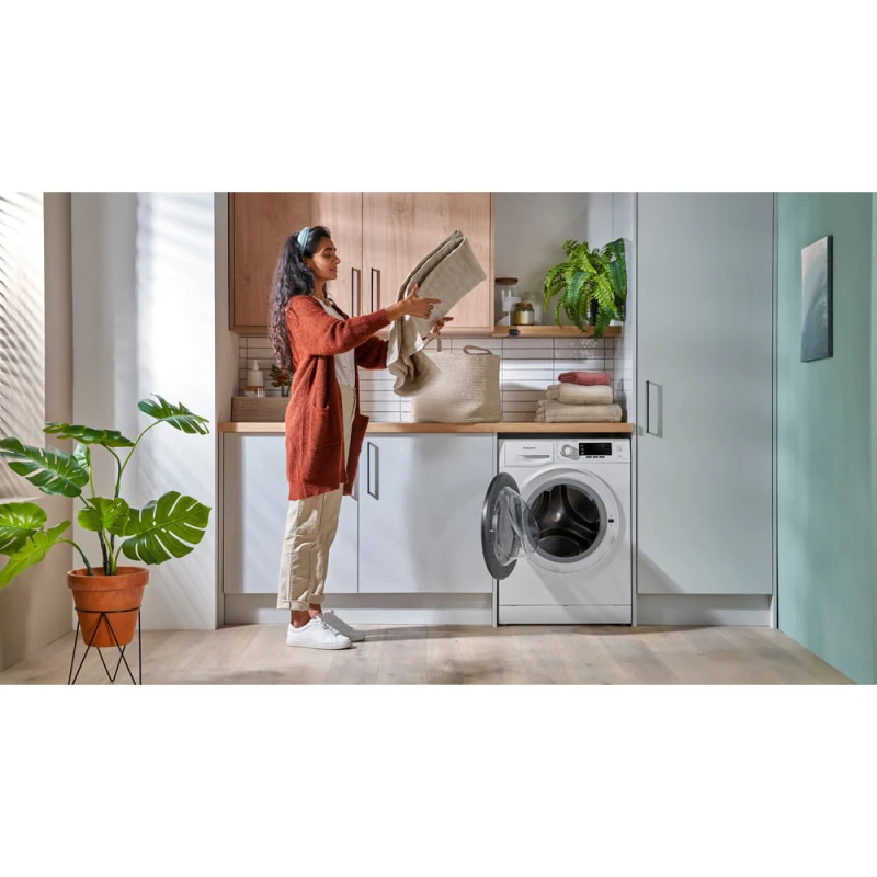 9/6KG ActiveCare Washer Dryer | Hotpoint NDD9636DAUK | A-Rated Wash White - Image 28
