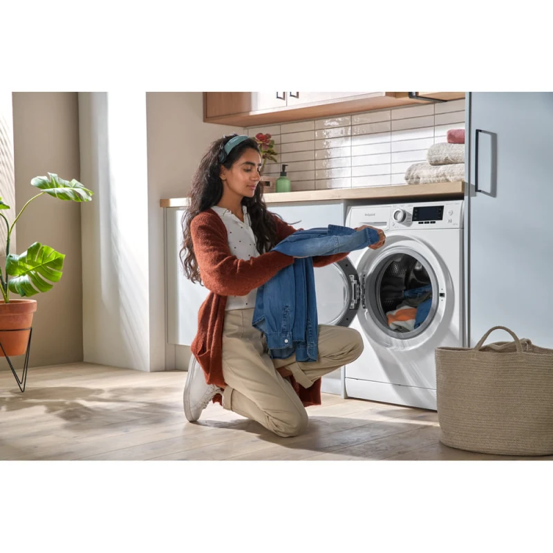 9/6KG ActiveCare Washer Dryer | Hotpoint NDD9636DAUK | A-Rated Wash White - Image 24
