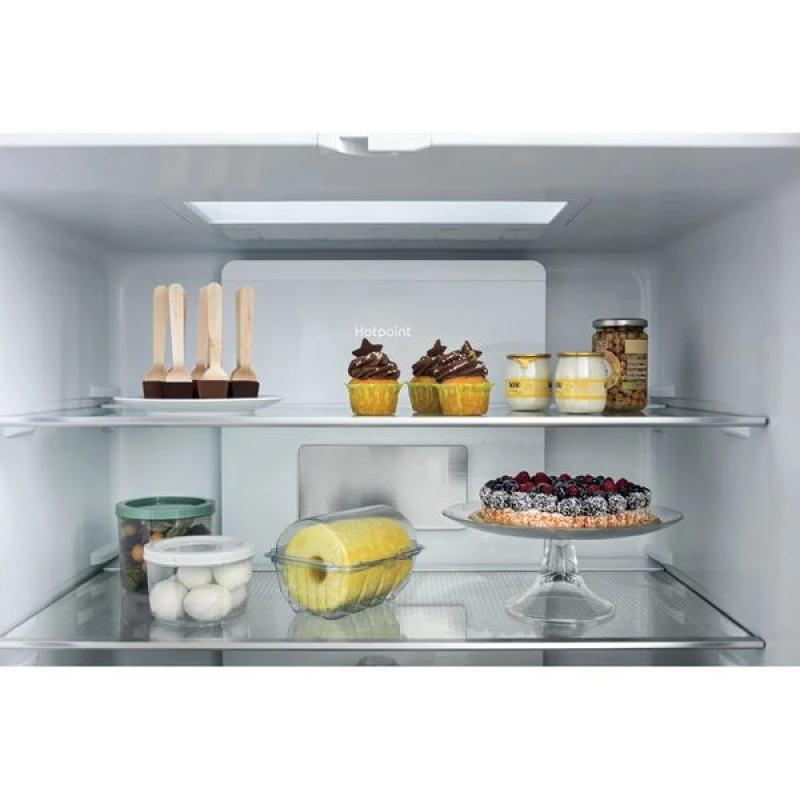 594L Four Door American Fridge Freezer | Hotpoint HQ9B1L1 | Active Fresh Steel - Image 8