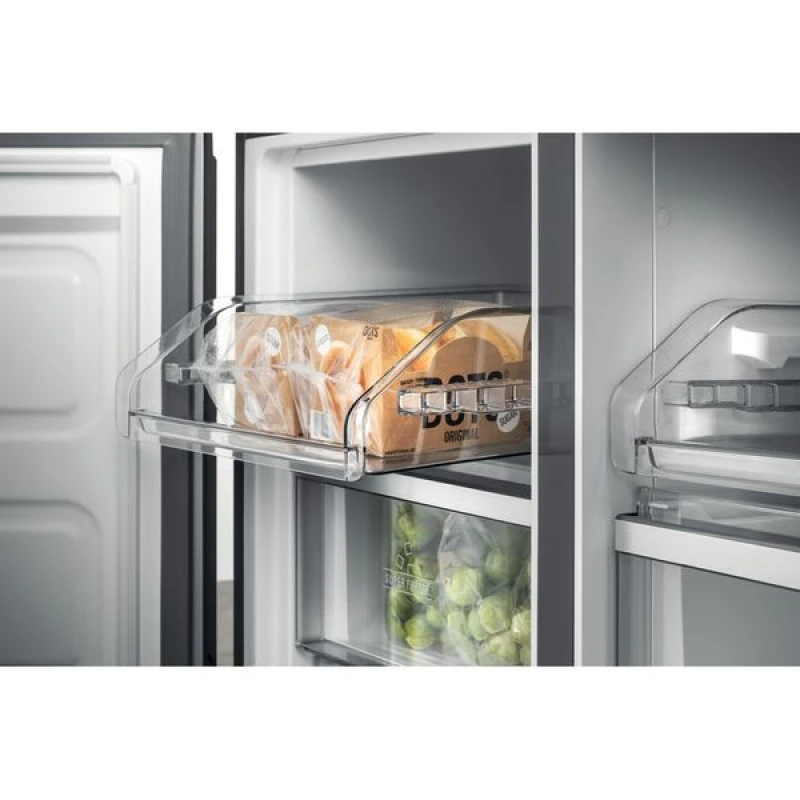 594L Four Door American Fridge Freezer | Hotpoint HQ9B1L1 | Active Fresh Steel - Image 12