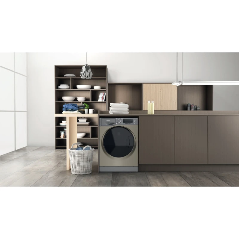 9/6KG ActiveCare Washer Dryer | Hotpoint NDD9636GDAUK | A-Rated Graphite - Image 7