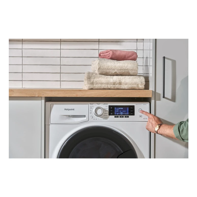 9/6KG ActiveCare Washer Dryer | Hotpoint NDD9636DAUK | A-Rated Wash White - Image 16