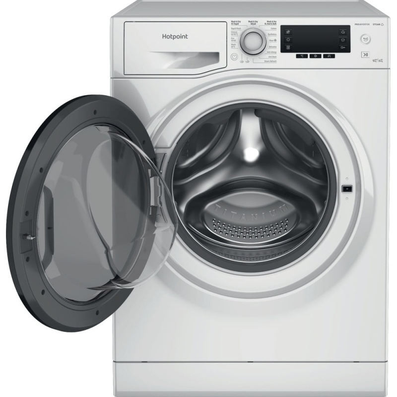 9/6KG ActiveCare Washer Dryer | Hotpoint NDD9636DAUK | A-Rated Wash White - Image 36