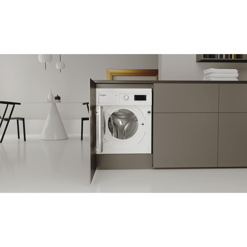 9/6KG Integrated Washer Dryer | Whirlpool BIWDWG961485 | 6th Sense Technology - Image 11