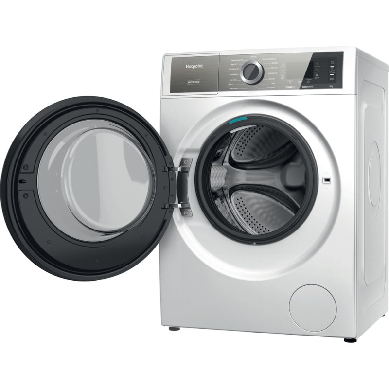 9KG GentlePower Washing Machine | Hotpoint H8W946WBUK | A-Rated White - Image 8