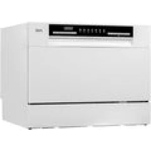 6 Place Table Top Dishwasher | SIA TTD6W | Compact White - Image 2