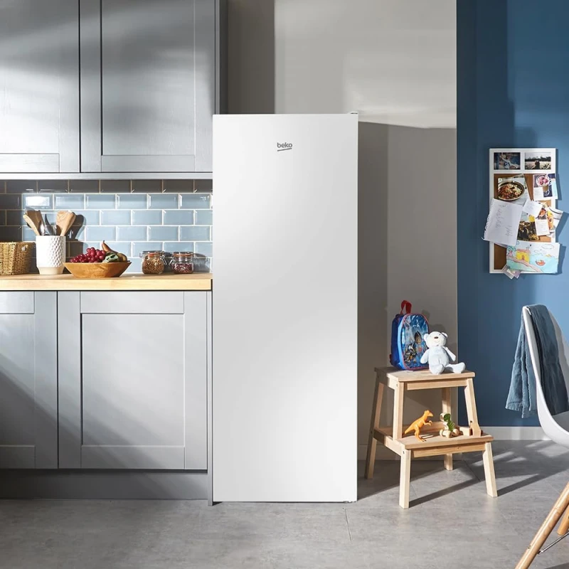 252L Tall Larder Fridge | Beko LSG454W | E-Rated White - Image 6