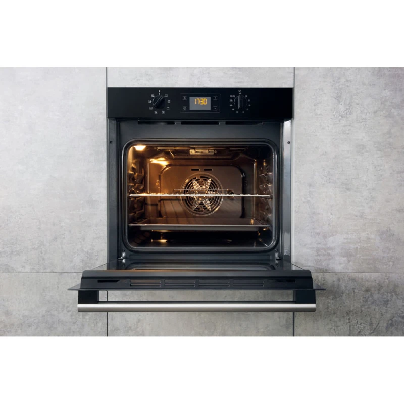 66L Built-In Single Electric Oven | Hotpoint SA2540HBL | A-Rated Black - Image 10