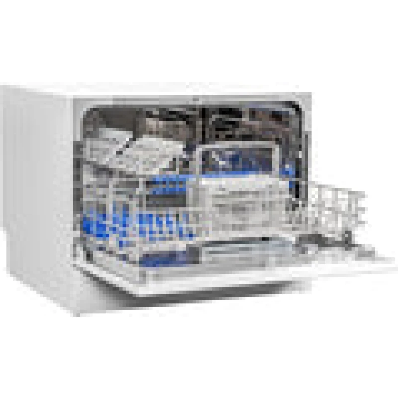 6 Place Table Top Dishwasher | SIA TTD6W | Compact White - Image 3