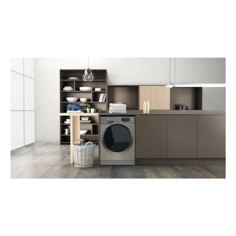 9/6KG ActiveCare Washer Dryer | Hotpoint NDD9636GDAUK | A-Rated Graphite - Image 3