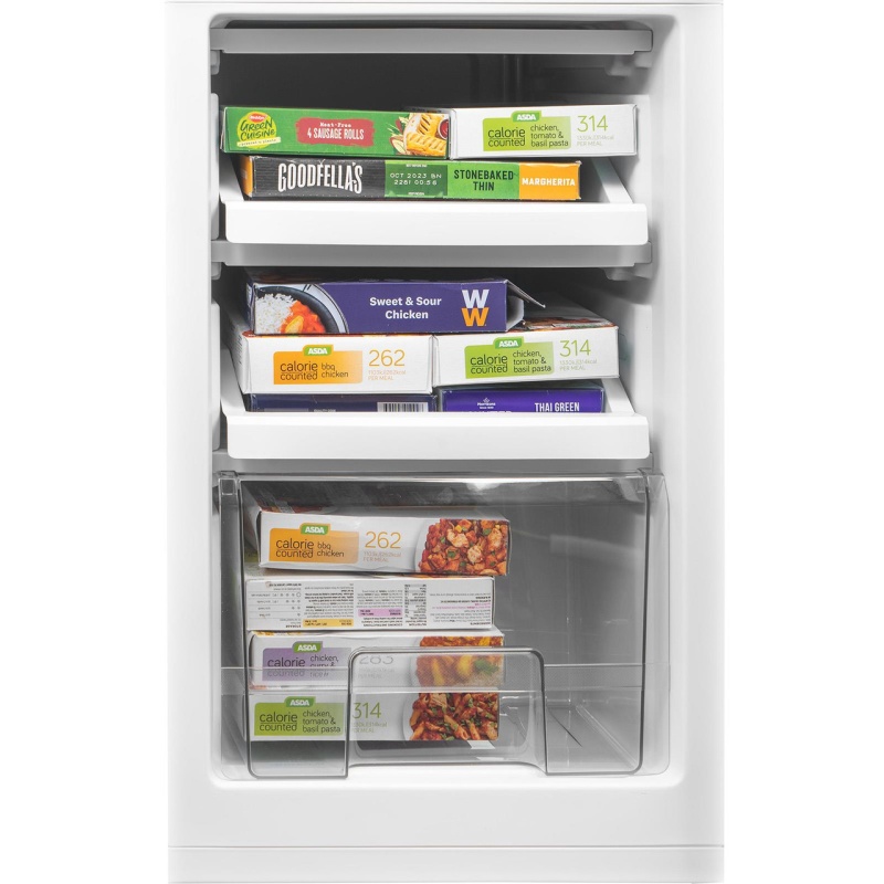 153L Freestanding Fridge Freezer | SIA SFF1490W | 40dB White - Image 6