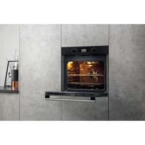 66L Built-In Single Electric Oven | Hotpoint SA2540HBL | A-Rated Black - Image 12