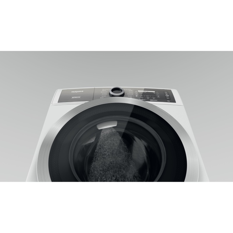 9KG GentlePower Washing Machine | Hotpoint H8W946WBUK | A-Rated White - Image 37