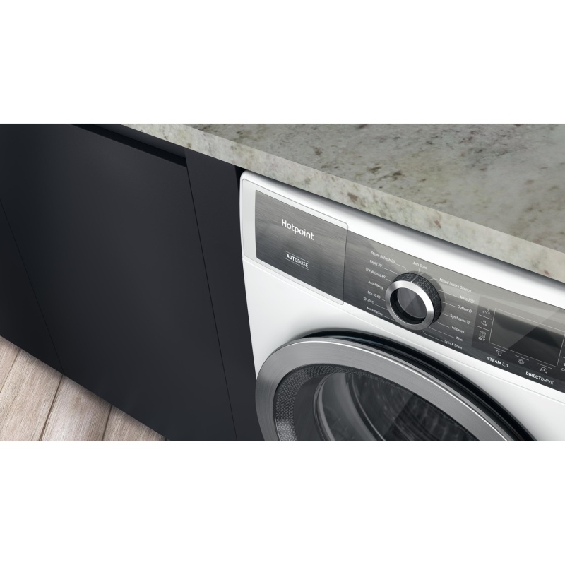9KG GentlePower Washing Machine | Hotpoint H8W946WBUK | A-Rated White - Image 42