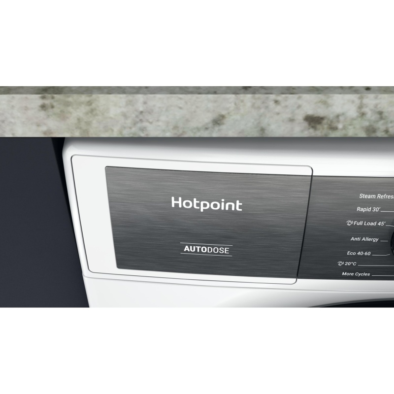 9KG GentlePower Washing Machine | Hotpoint H8W946WBUK | A-Rated White - Image 45