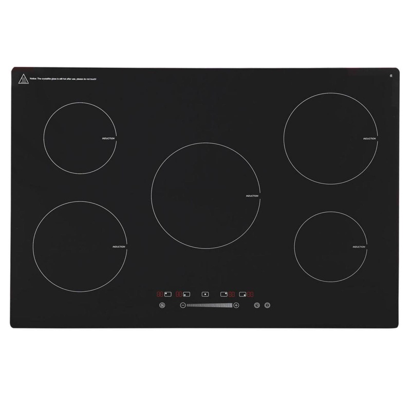 75cm 5 Zone Induction Hob | SIA INDH75BL | Touch Control Black - Image 4