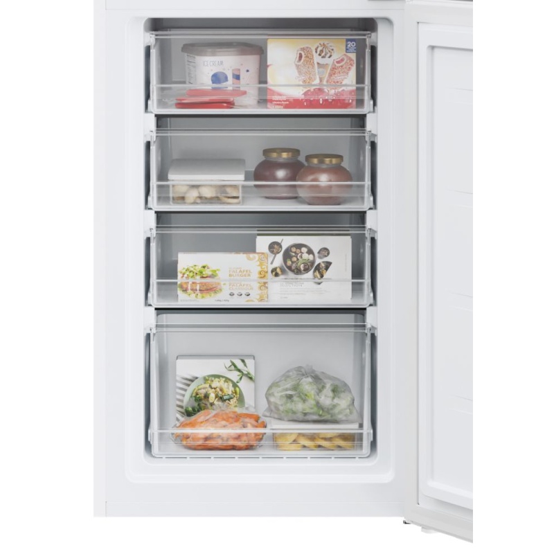252L Low Frost Fridge Freezer | Hoover HVCT3L517FWKR | F-Rated White - Image 10