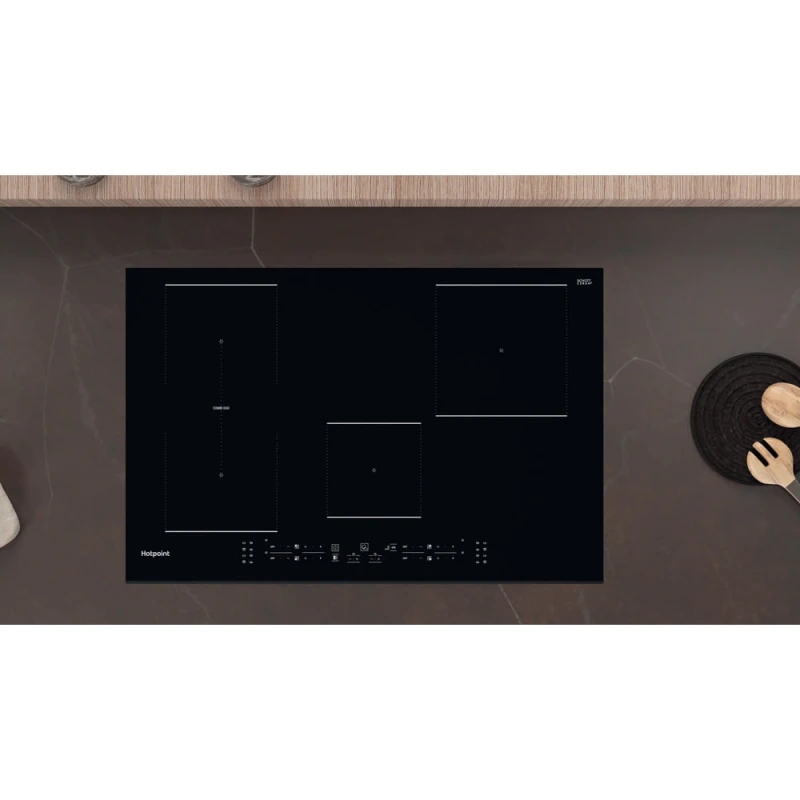 77cm 4 Zone Induction Hob | Hotpoint TB3977BBF | Touch Control Black - Image 11