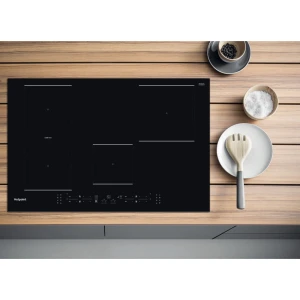 77cm 4 Zone Induction Hob | Hotpoint TB3977BBF | Touch Control Black - Image 13