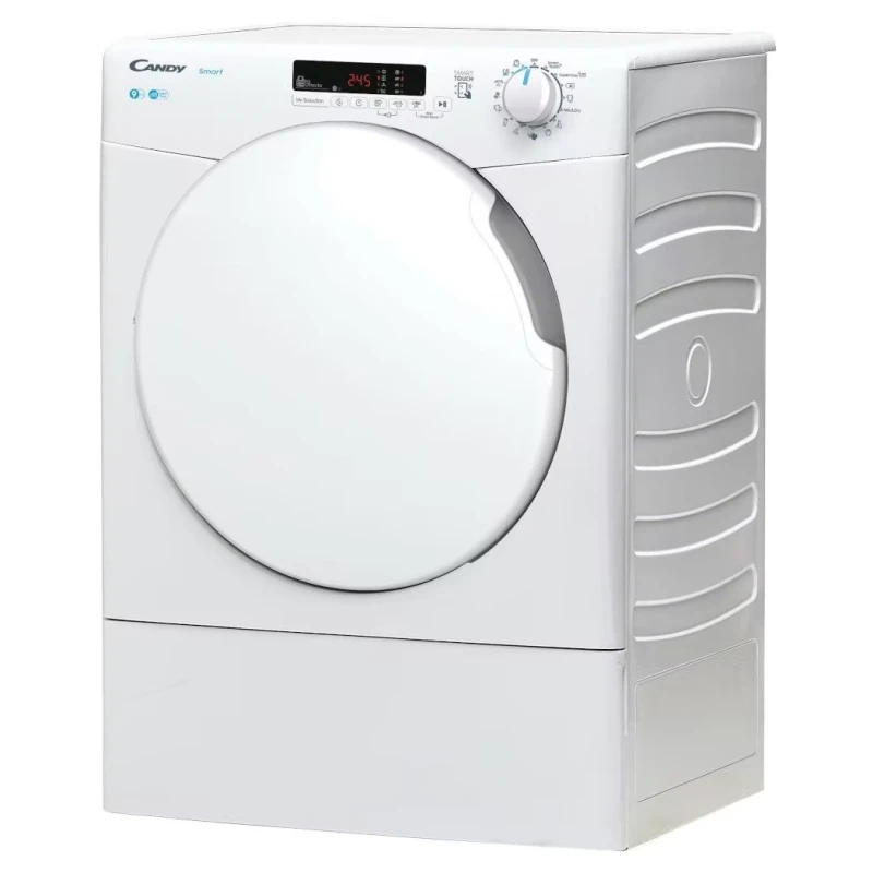 9KG Vented Tumble Dryer | Candy CSEV9DF | Smart Touch White