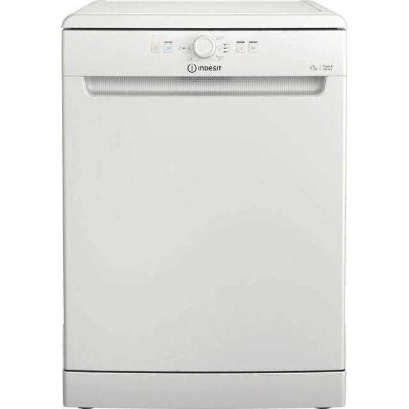 14 Place Freestanding Dishwasher | Indesit D2FHK26 | Push&Go White
