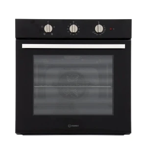 66L Built-In Single Fan Oven | Indesit IFW6330BL | Electric Black