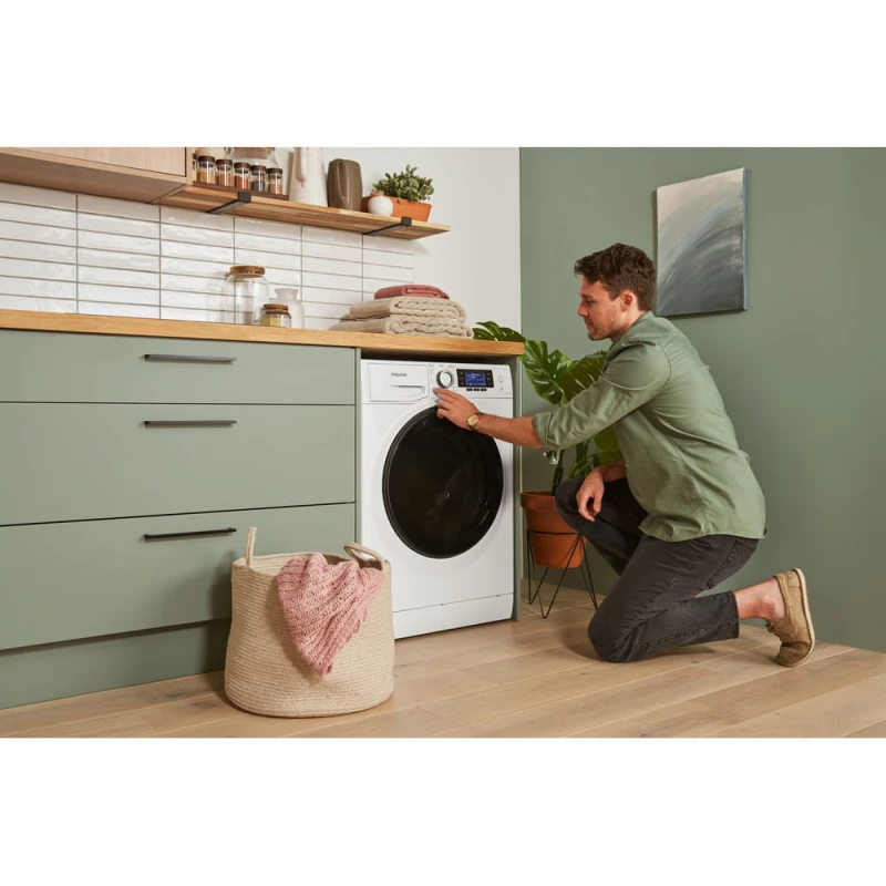 9/6KG ActiveCare Washer Dryer | Hotpoint NDD9636DAUK | A-Rated Wash White - Image 29