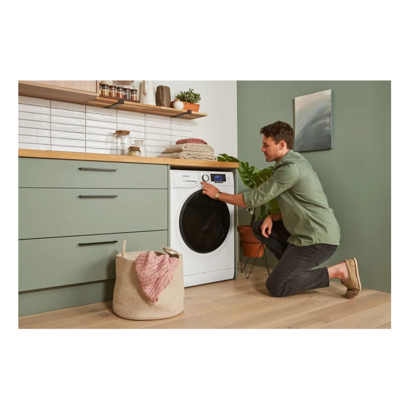 9/6KG ActiveCare Washer Dryer | Hotpoint NDD9636DAUK | A-Rated Wash White - Image 11