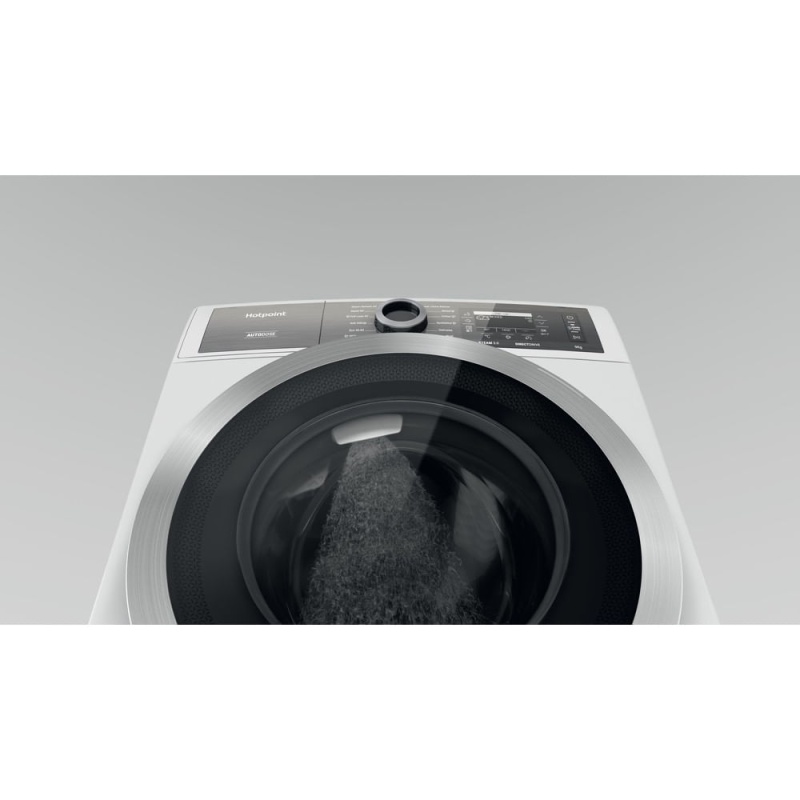 9KG GentlePower Washing Machine | Hotpoint H8W946WBUK | A-Rated White - Image 55