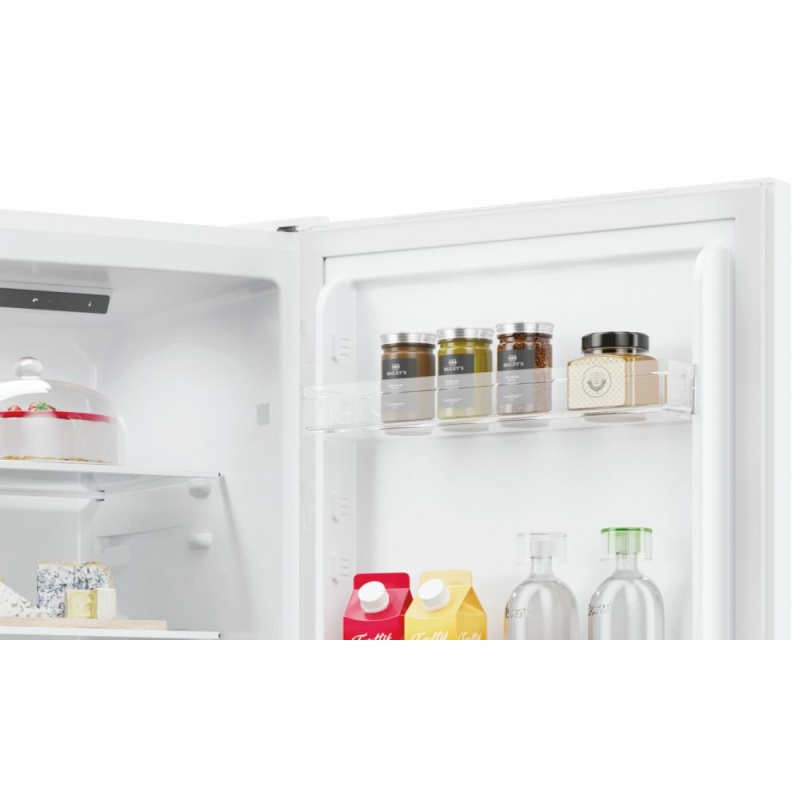 252L Low Frost Fridge Freezer | Hoover HVCT3L517FWKR | F-Rated White - Image 4
