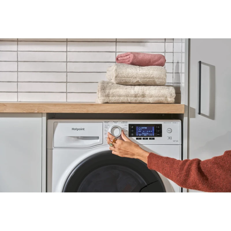 9/6KG ActiveCare Washer Dryer | Hotpoint NDD9636DAUK | A-Rated Wash White - Image 31