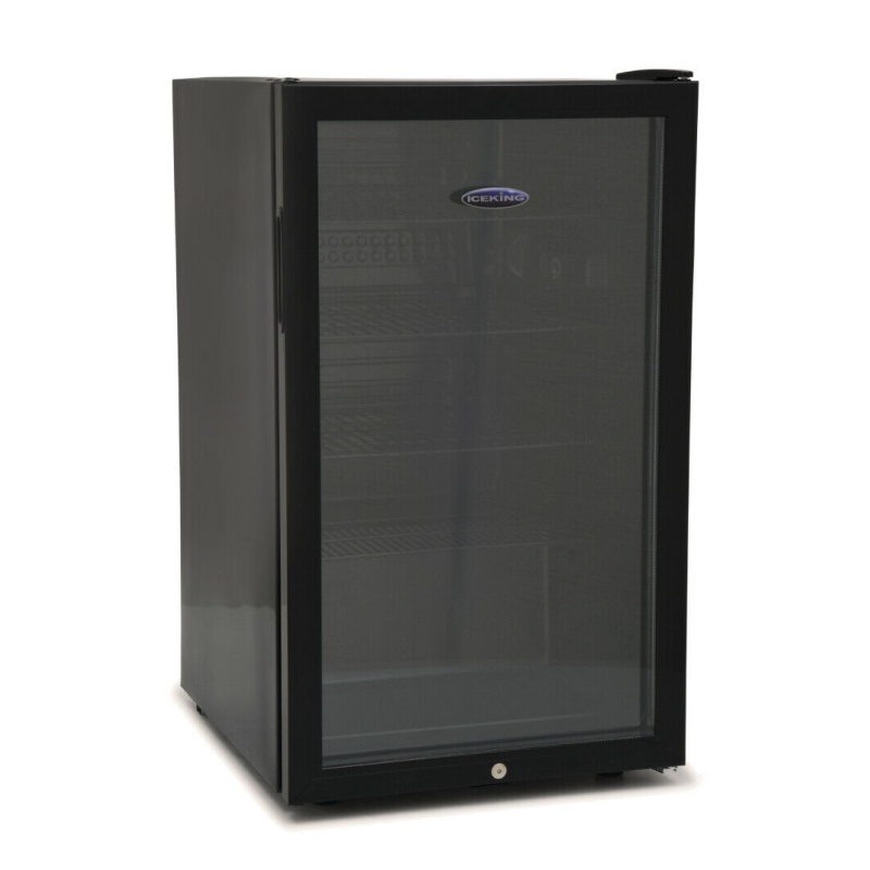 108L Under Counter Drinks Fridge | IceKing BF150K | F-Rated Black - Image 6
