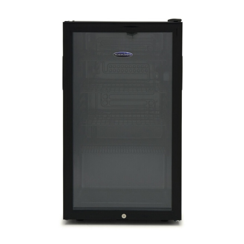 108L Under Counter Drinks Fridge | IceKing BF150K | F-Rated Black - Image 5
