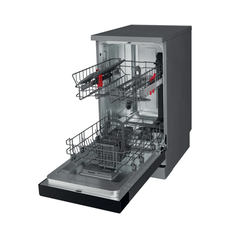 45cm Slimline Dishwasher | Whirlpool WF9E2B19XUK | 9 Place Settings SS - Image 16