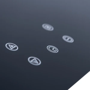 60cm 4 Zone Ceramic Hob | SIA CERH60BL | Touch Control Black - Image 5