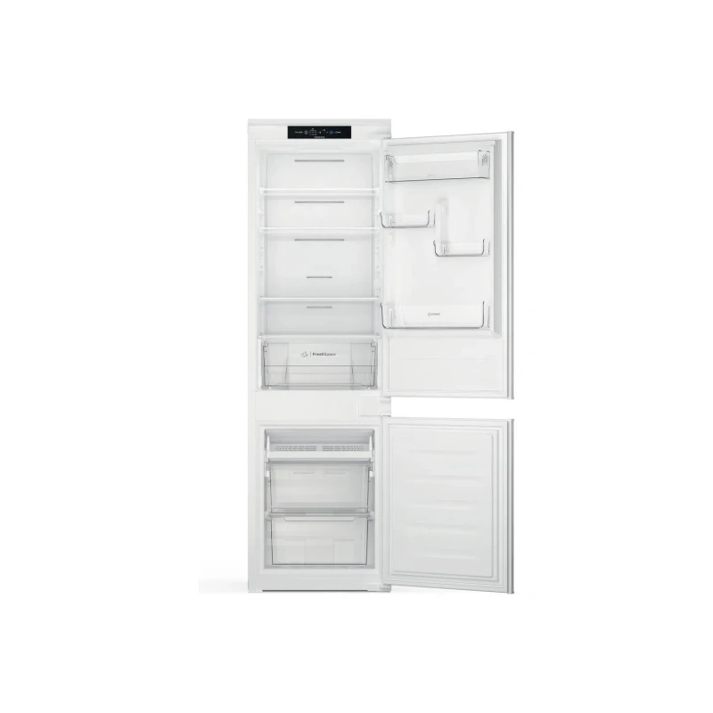 177cm Integrated Frost Free Fridge Freezer | Indesit INC18T311 | 70/30 Split