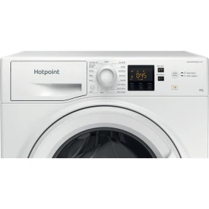 9KG Anti-Stain Washing Machine | Hotpoint NSWM946WUK | A-Rated White - Image 24