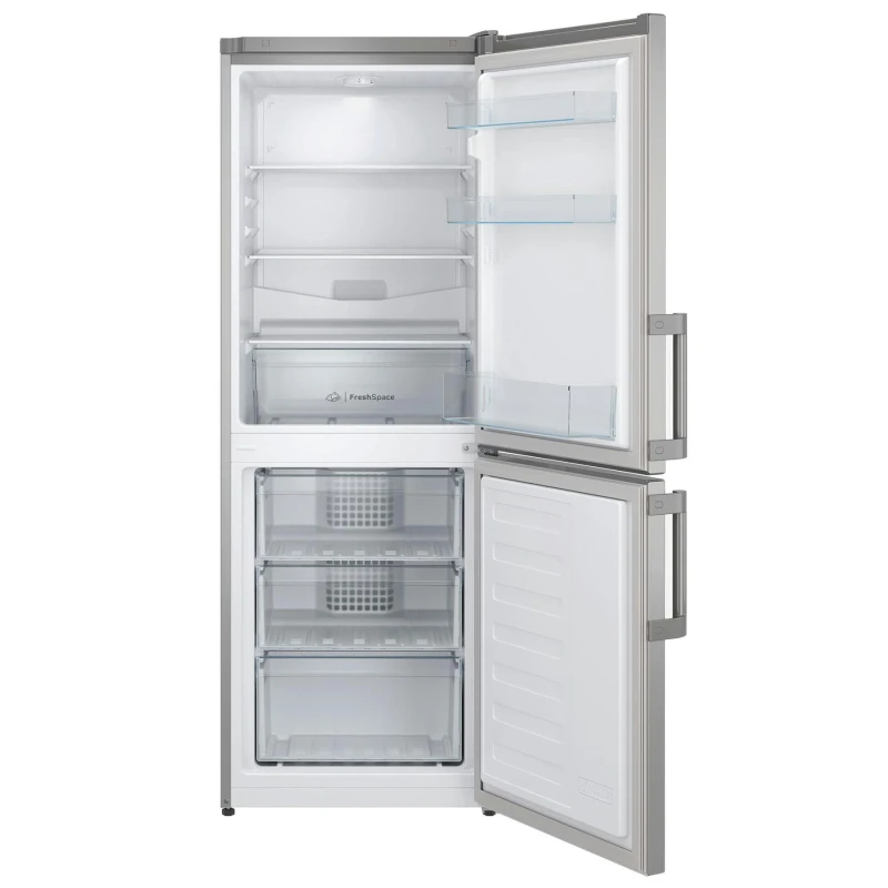 Indesit IB55532SUK 152x55cm Fridge Freezer Silver- Low frost
