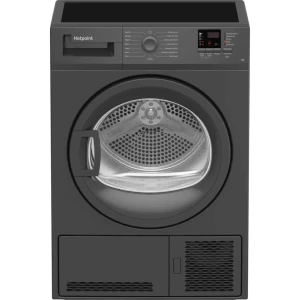 Hotpoint 8kg Condenser Tumble Dryer, B Rated, Graphite