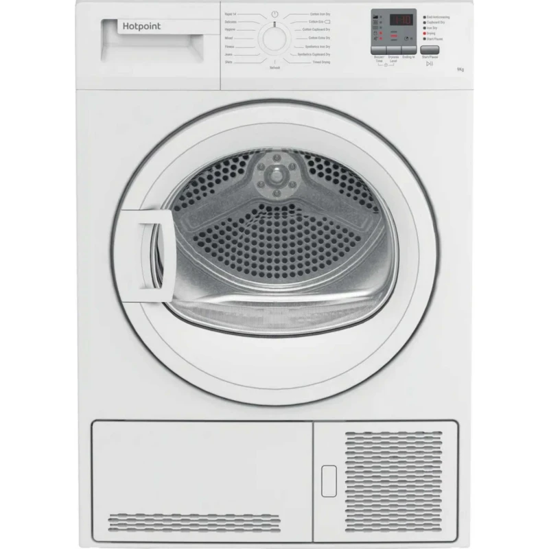Hotpoint 9kg Condenser Tumble Dryer, B Rated, White