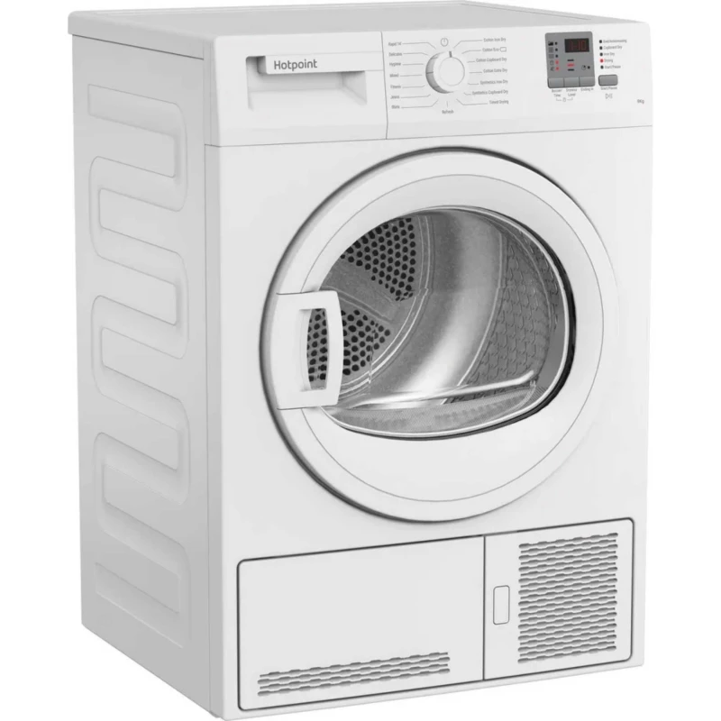 Hotpoint 9kg Condenser Tumble Dryer, B Rated, White - Image 2