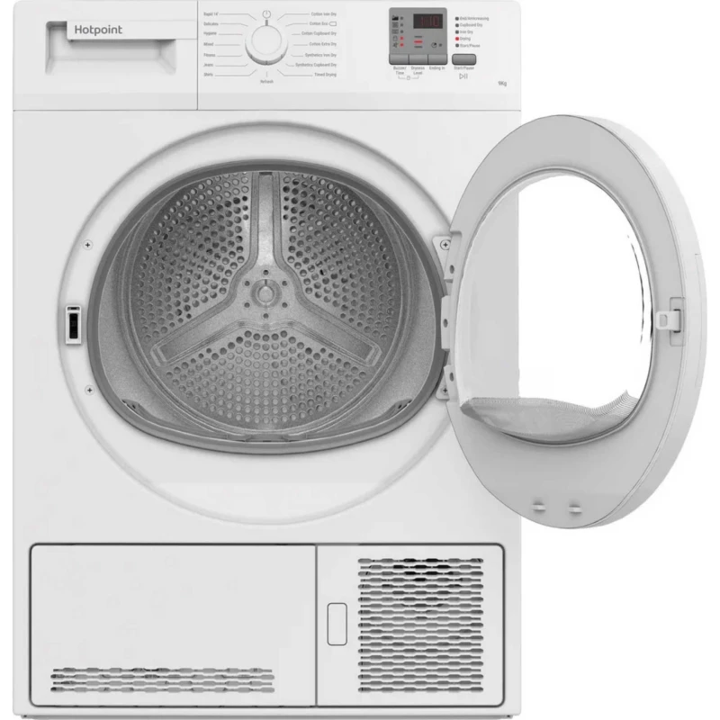 Hotpoint 9kg Condenser Tumble Dryer, B Rated, White - Image 3