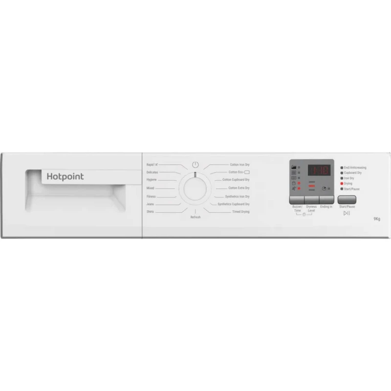 Hotpoint 9kg Condenser Tumble Dryer, B Rated, White - Image 4
