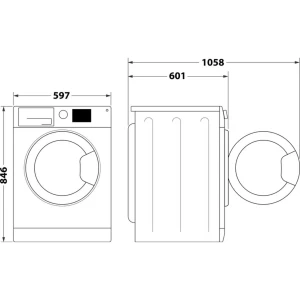 Hotpoint 9kg Condenser Tumble Dryer, B Rated, White - Image 5