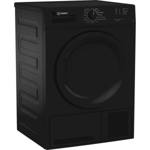 Indesit 8kg Condenser Tumble Dryer, Sensor Dry, Black - Image 2
