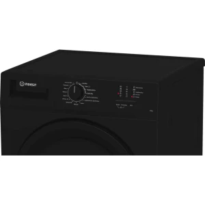 Indesit 8kg Condenser Tumble Dryer, Sensor Dry, Black - Image 5