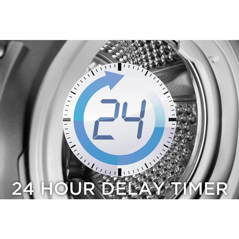 8kg 1400rpm Freestanding Washing Machine | TCL FF0824WA5UK | Steam Wash White - Image 11